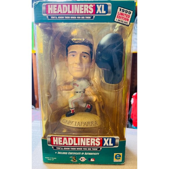 Nomar Garciaparra Headliners XL 1999 Limited Edition Figure With Certificate Of - Picture 1 of 4